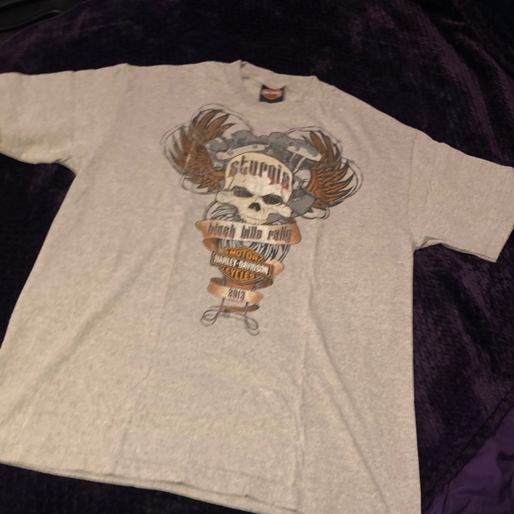 Harley Davidson short sleeve Sturgis 2013 T-shirt